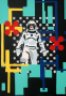 Pixel Astronautin #34 - 2023 - 42 x 29.7 cm Giclee 11-Farben Pigment-Druck auf Somerset Enh. Velvet, englischem  Fine Art Papier, 255 g